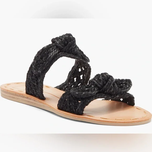 dolce vita Dinah Raffia Sandal. Ladies 8. - Picture 1 of 13